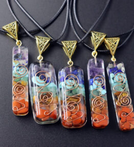 Meditation Seven Chakra Reiki Pendant